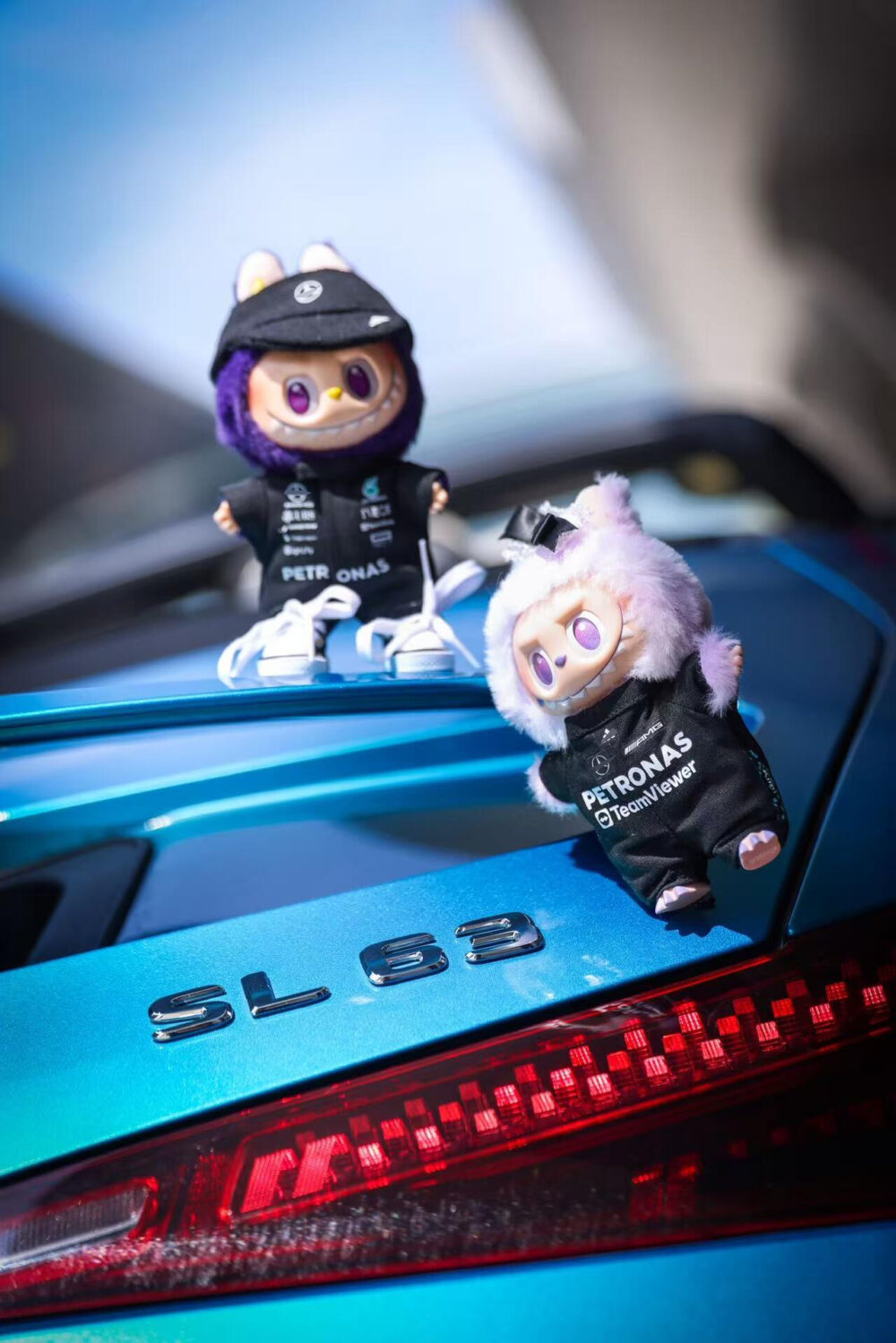 Mercedes-Benz Racing Set for Labubu