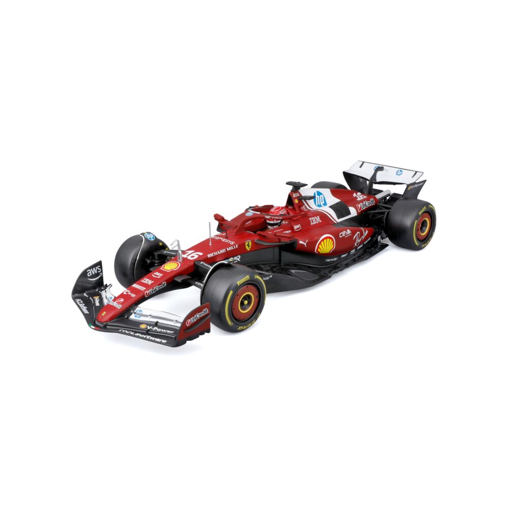 F1 Ferrari SF-25 #16 Charles Leclerc F1 2025 – 1:18 Diecast Model Red