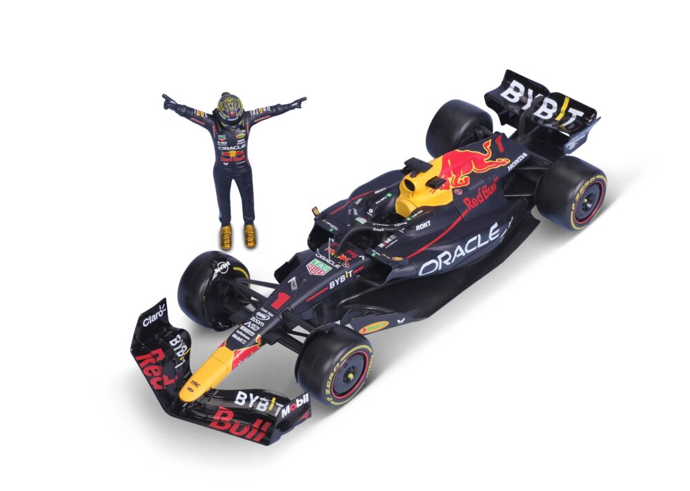 Red Bull RB19 #1 Max Verstappen F1 2023 – 1:24 Diecast Model with Driver