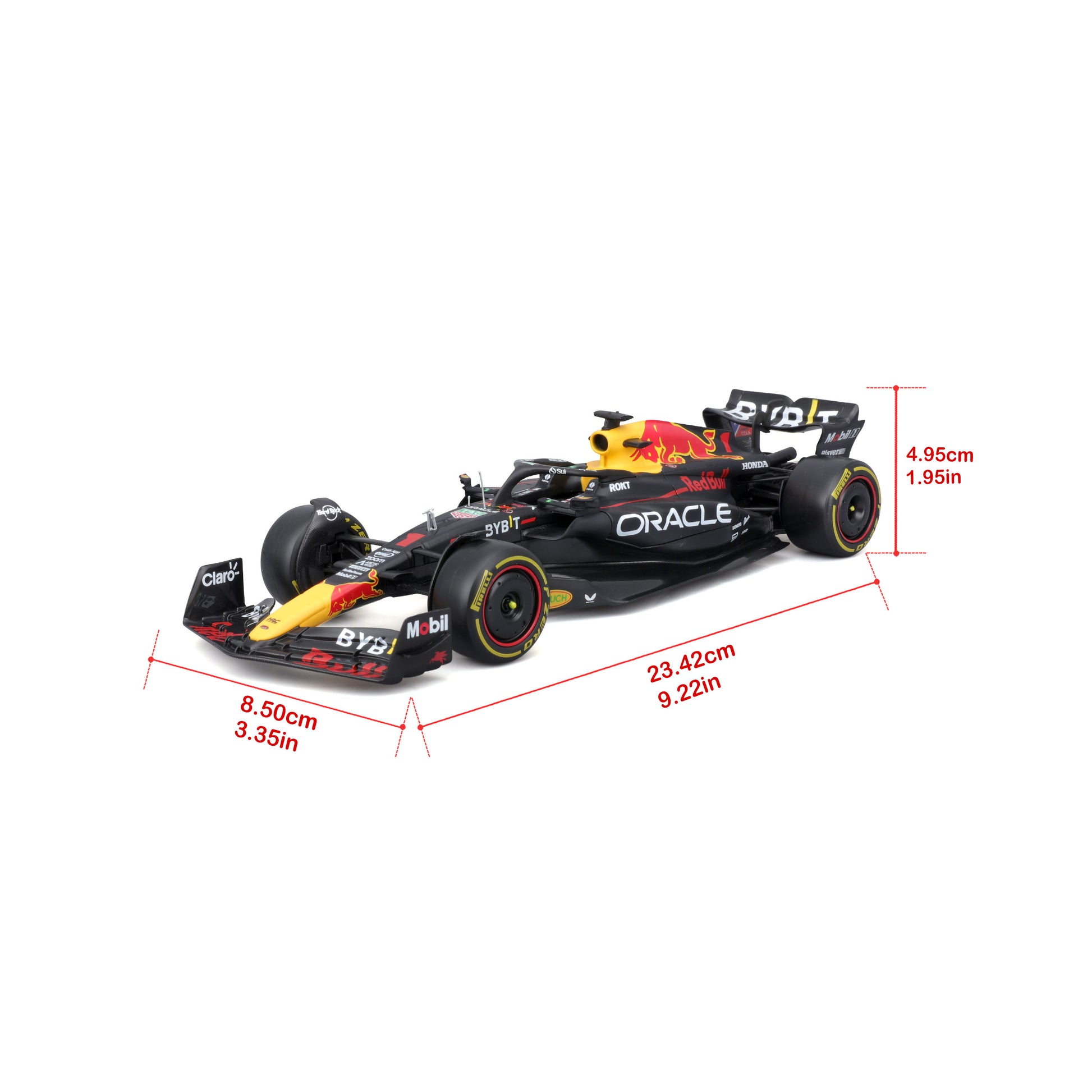 Red Bull RB19 #1 Max Verstappen F1 2023 – 1:24 Diecast Model with Driver - Image 12
