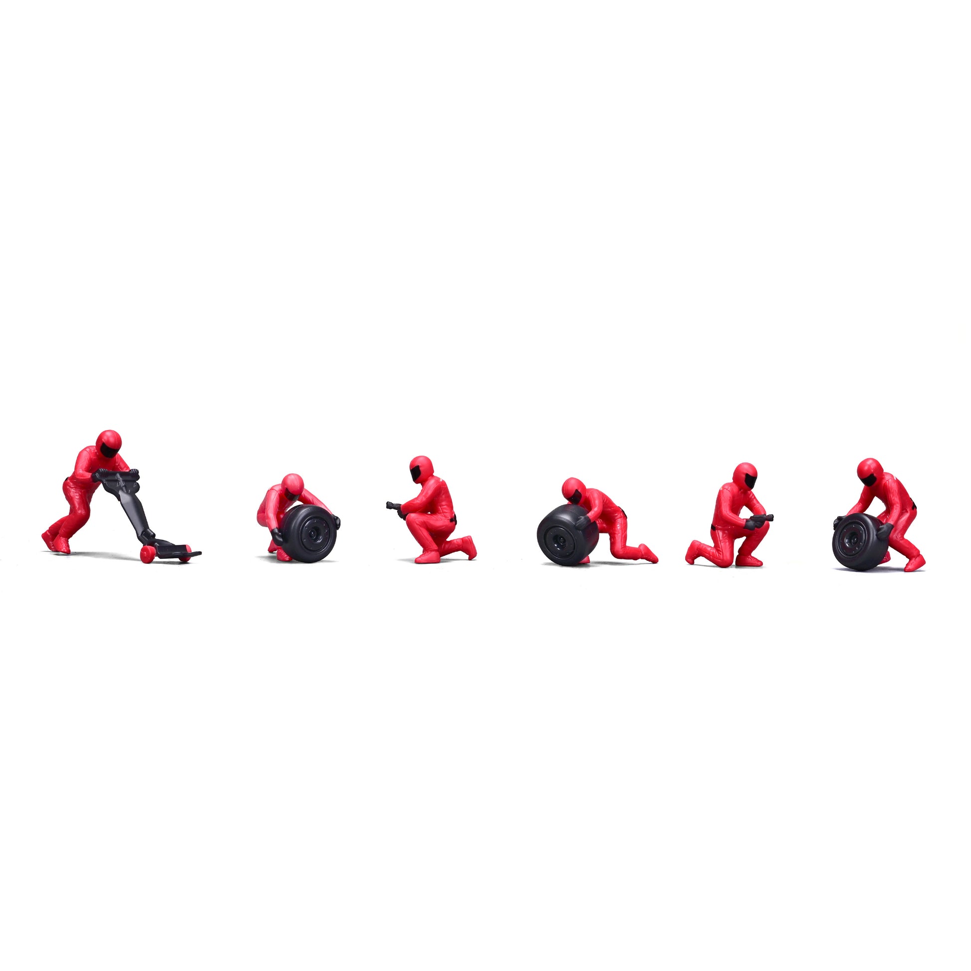 Pit Stop Ferrari with SF-24 #16 Charles Leclerc Diecast Model 1:43 F1 2024 - Image 5