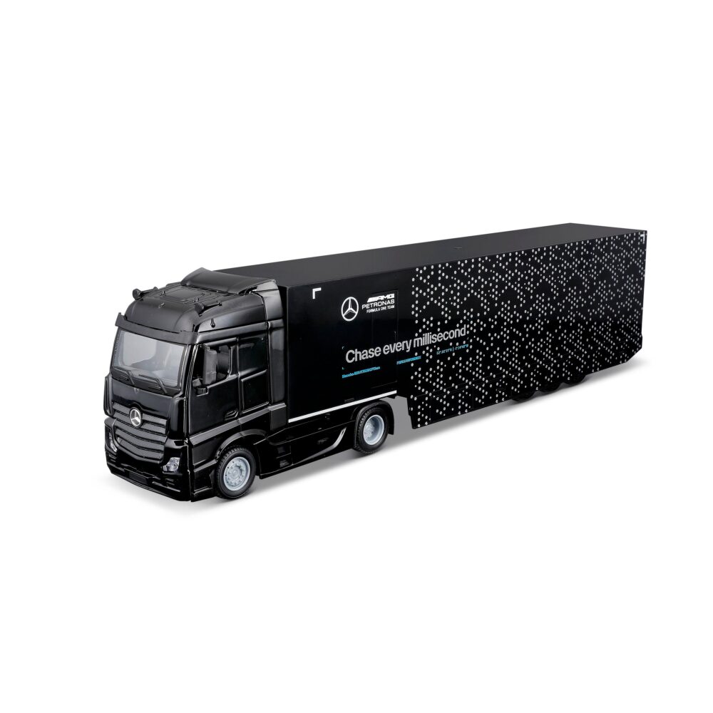 Mercedes-AMG Semi Truck with Mercedes W15 #63 George Russell – 1:43 Diecast Model