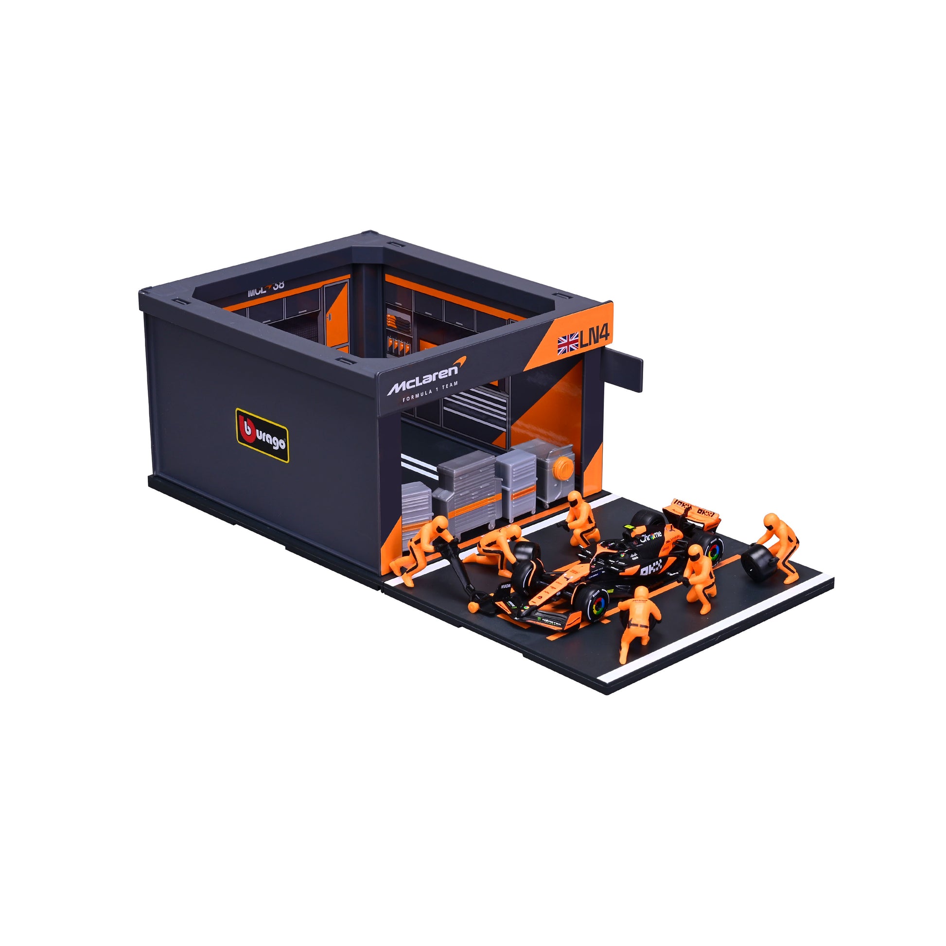 Pit Stop McLaren with MCL38 Diecast Model 1:43 F1 2024 - Image 4