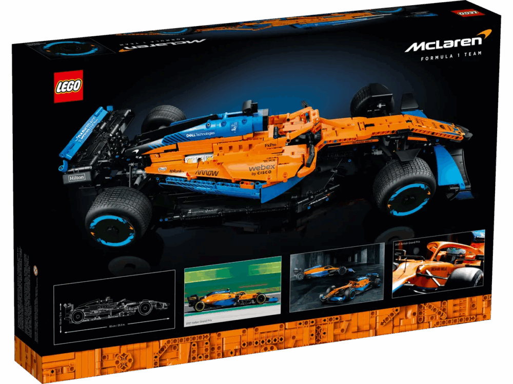 Alternative view of LEGO® Technic™ McLaren Formula 1 Race Car