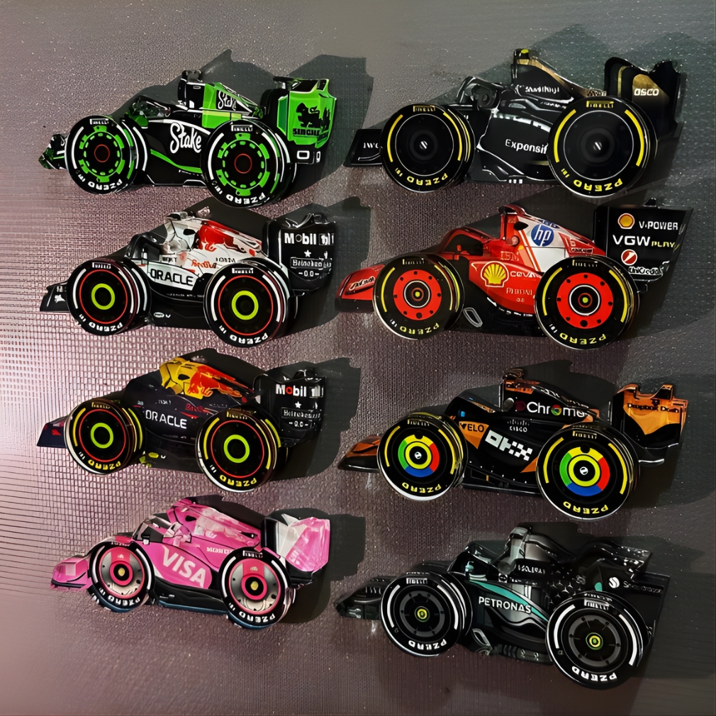 Formula 1 Team Car Keychain Collection