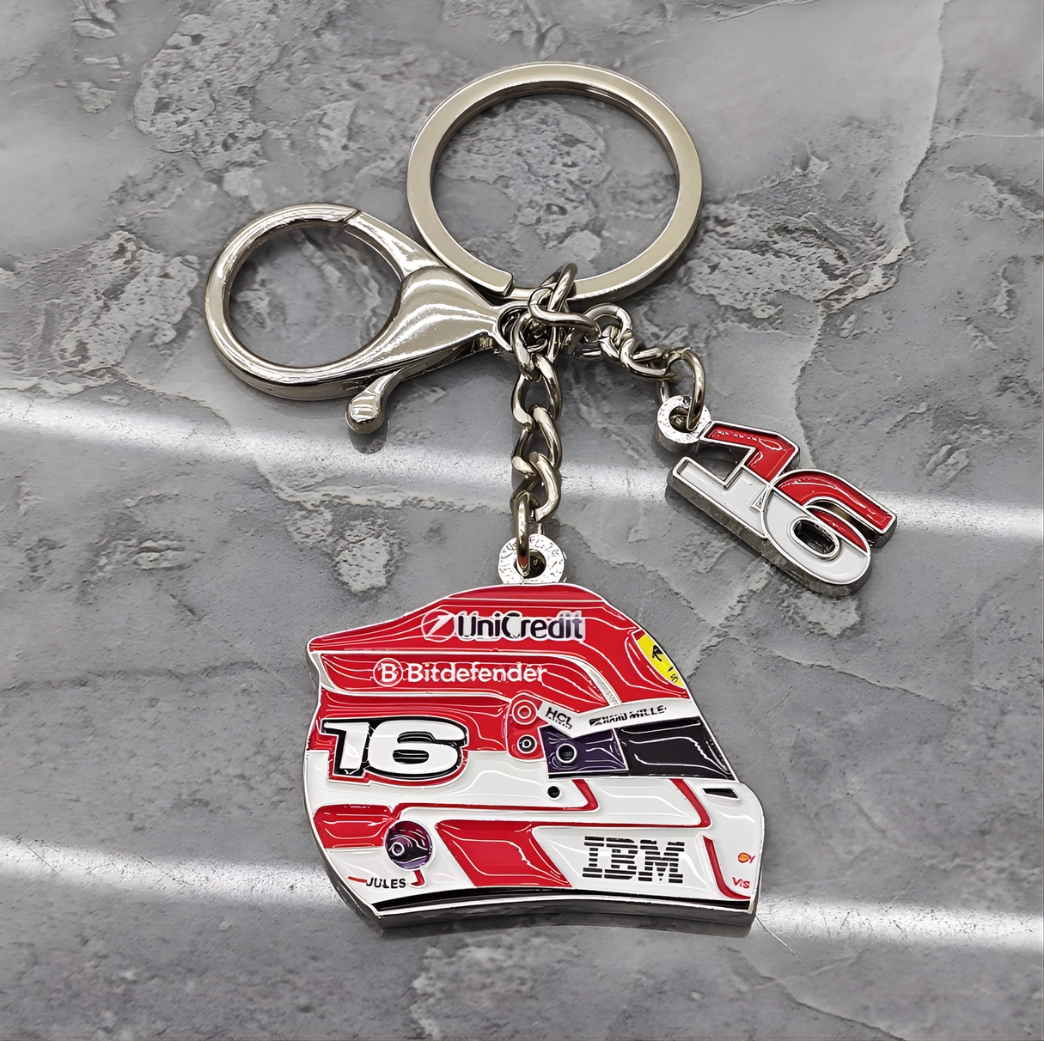 Formula 1 Driver Helmet Keychain Collection - Image 5