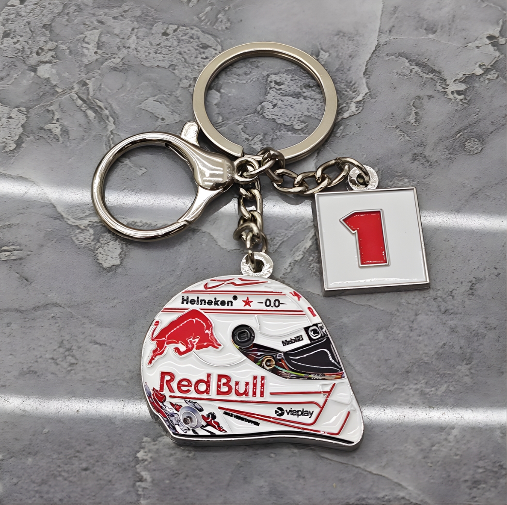 Formula 1 Driver Helmet Keychain Collection - Image 4