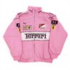 F1 Ferrari Vintage PUMA Racing Jacket - PINK VERSION